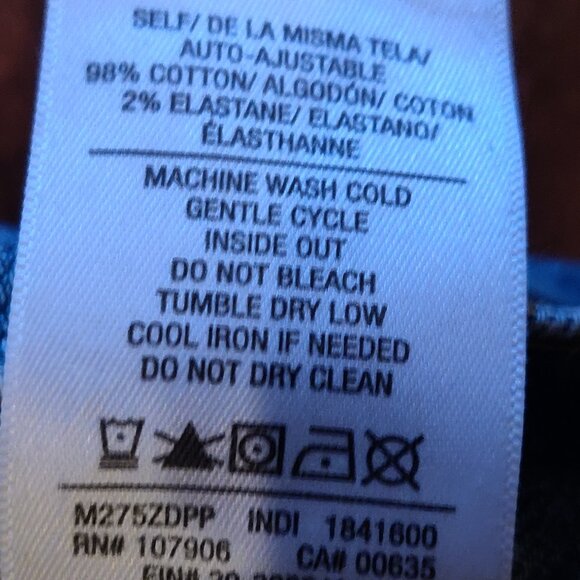 Hudson Blake Slim Straight Men's Jeans SIZE 38x35 - Picture 4 of 7